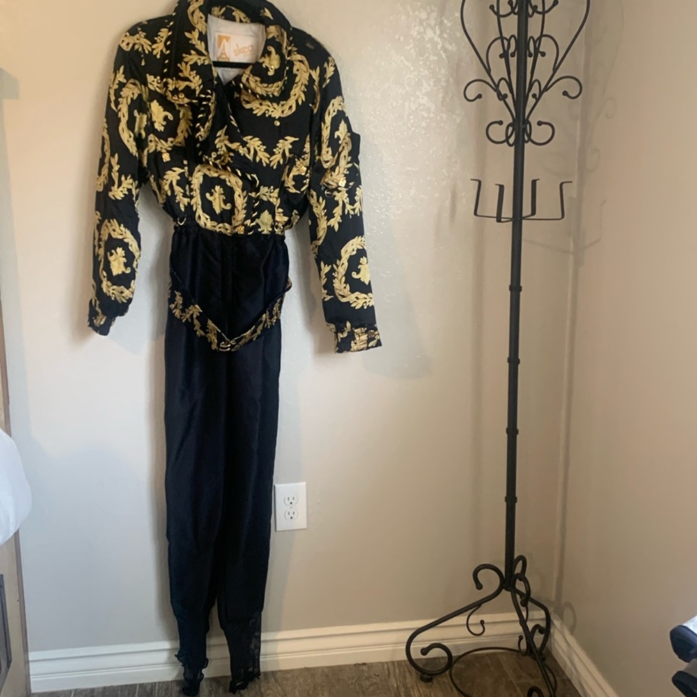 Vintage Skea silk ski jumpsuit